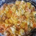 El cooksnap de Maria Rodriguez cuando hizo Ensalada rusa.