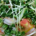 รูป Cooksnap ของ Akari Papa เมื่อเขาทำ ยำต้นอ่อนทานตะวัน