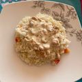 El cooksnap de Lisy Vega M cuando hizo Especial arroz con camarones a la crema.