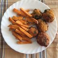 El cooksnap de Sílvia Briansó Caballero cuando hizo Albóndigas de Pavo con Espinacas.