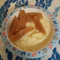 Torda Dánielné Kosztolányi Annamária Cooksnap-ja, amikor elkészítette a(z) Tejberízs vaníliás pudinggal és házi baracklevárral🤤 receptet.