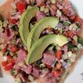 El cooksnap de Josefina Mendoza cuando hizo Ceviche de atún.