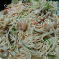 育勝蔡 的 『台式海鮮什錦炒麵』快炒店的平民美食 cooksnap