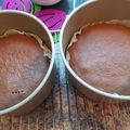 Cooksnap από Φασολάκι στη συνταγή Παντεσπάνι σοκολάτα με ζεστό γάλα