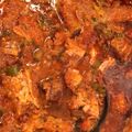 El cooksnap de princess86 cuando hizo Chicharrón de cerdo con chorizo a la mexicana.