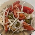 El cooksnap de Eduardo Agudo Alba cuando hizo Ensalada con cebolla y alcachofas.