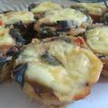El cooksnap de María Candela Barakat cuando hizo Muffins salados de hojas de remolacha con corazón de queso Doña Lucy.