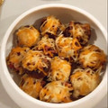 Cooksnap de Delfina Aleixo quando cozinhou Cogumelos recheados.