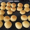 El cooksnap de Silvia Rodriguez cuando hizo Pebetes y pan de viena.