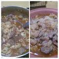 El cooksnap de Mario H. Davi cuando hizo Guiso carrero en olla de hierro.