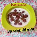 Cooksnap dari Hannie Mulia untuk resep Kolak biji salak ubi ungu