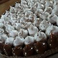El cooksnap de Cecilia cuando hizo Torta Marquise.