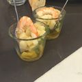 El cooksnap de Marieta cuando hizo Falso trifle de mango, aguacate y queso.