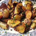 El cooksnap de Beca cuando hizo Patatas al horno.