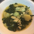 El cooksnap de Maria Esther Gómez Rubio cuando hizo Patatas con espinacas y bacalao.