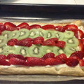 El cooksnap de Andreita cuando hizo Tartaleta de frutas.