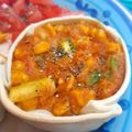 El cooksnap de Chofa cuando hizo Tarteletas veganas de zapallito y zanahoria.
