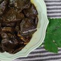 کوک اسنپ میس معصوم بعد از امتحان کردن دلمه برگ مو +پیچیدن.