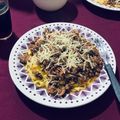 El cooksnap de Carlos Moreira cuando hizo Tuco de carne picada.