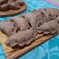 El cooksnap de Ely Fanaro cuando hizo Empanadas con tapas integrales (Menú saludable).