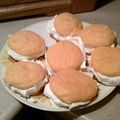 msratty29's cooksnap of when they made Three (3) ingredient Whoopie Pie (orange cycle flavor) yum.
