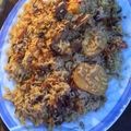 Shazi Mudabbir's cooksnap of when they made Beef pulao.