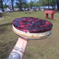 El cooksnap de Ana Paula Prediger cuando hizo Cheesecake de frutos rojos (con queso crema).