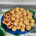 El cooksnap de Yolanda Ruiz Granero cuando hizo Panellets de piñones y almendra (Thermomix).