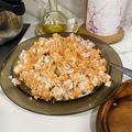 El cooksnap de monica sandoval cuando hizo Canelones de rape y langostinos.