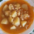 El cooksnap de Tomalo con KARMA cuando hizo Patatas guisadas con bacalao.