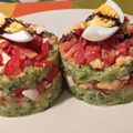 El cooksnap de Esther cuando hizo Timbal de patata y brócoli con ensalada.