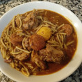 El cooksnap de Juan T. cuando hizo Fideos a la cazuela.