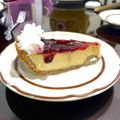 El cooksnap de Julio César Monzón cuando hizo Pay de queso con mermelada de zarzamora.