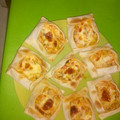 El cooksnap de Mariana SuperSayayin cuando hizo Pastelitos de zapallitos pollo y tomate.