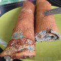 El cooksnap de Marisol Melgarejo cuando hizo Panqueques de harina azul 🇮🇹.