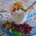 Mrs Viraj Prashant Vasavada's cooksnap of when they made ફ્રૂટ એન્ડ યોગર્ટ પારફેટ (fruit and yogurt Parfait recipe in gujarati).