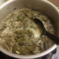 Cooksnap dari Indah Puspita Sari untuk resep Pucuk Ubi Tumbuk a.k.a Gulai Daun Singkong