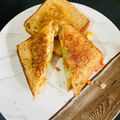 chaitali ghatak का कुकस्नैप जब उन्होंने वेज सैंडविच (Veg sandwich recipe in Hindi) बनाया था।