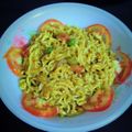 Poonam Singh का कुकस्नैप जब उन्होंने वेज चीज़ मैगी (veg cheesy maggi recipe in Hindi) बनाया था।