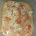 El cooksnap de Mildred Bonifaz cuando hizo Pollo a la mayonesa.