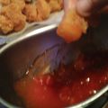 El cooksnap de Nyu cuando hizo Queso rebozado y frito.