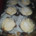 El cooksnap de Victoria Zacaria cuando hizo Muffin sin huevo.