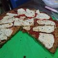 El cooksnap de Crespinanalia cuando hizo Pizza de zucchinis.