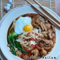 Cooksnap Sesimple Loralin semasa beliau membuat Mee Hailam seadanya.