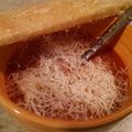 Kristina's cooksnap of when they made pizza soup.