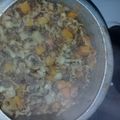 El cooksnap de Petty Reinoso cuando hizo Guiso de lentejas.