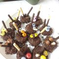 El cooksnap de Alicia Gerez cuando hizo Arañas para Halloween.