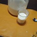 El cooksnap de Fabiana Molido cuando hizo Yogurt casero con leche en polvo (sin yogurtera).