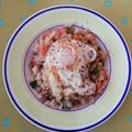 El cooksnap de Cristina cuando hizo Quinoa con verduras y huevo.