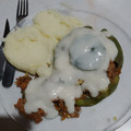 El cooksnap de Cecilia Amaya cuando hizo Zapallitos rellenos con carne 🥩 y Salsa Blanca 😋!🇦🇷❤️.